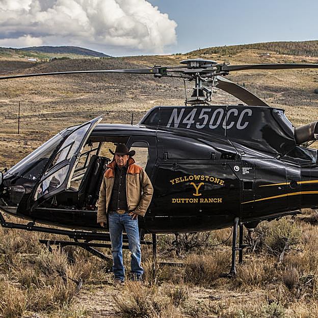 Kevin Costner en una imagen de la primera temporada de Yellowstone.