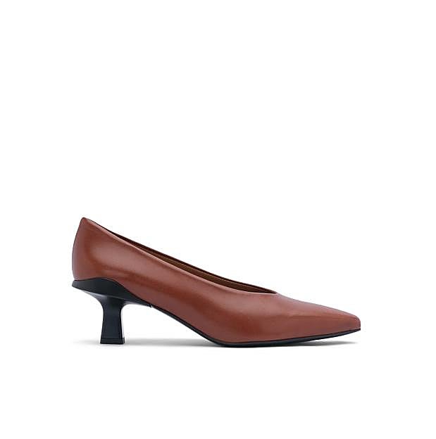 Zapatos de tacón con acabado en piel de Lottusse.