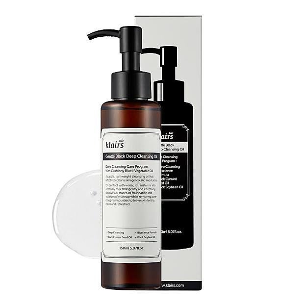 Gentle Black Deep Cleansing Oil de Dear Klairs