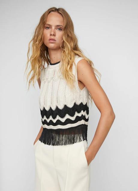 Imagen - Top de punto de Mango (39,99 euros)