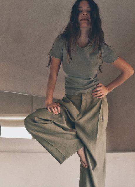 Imagen - Pantalones anchos de traje con pinzas