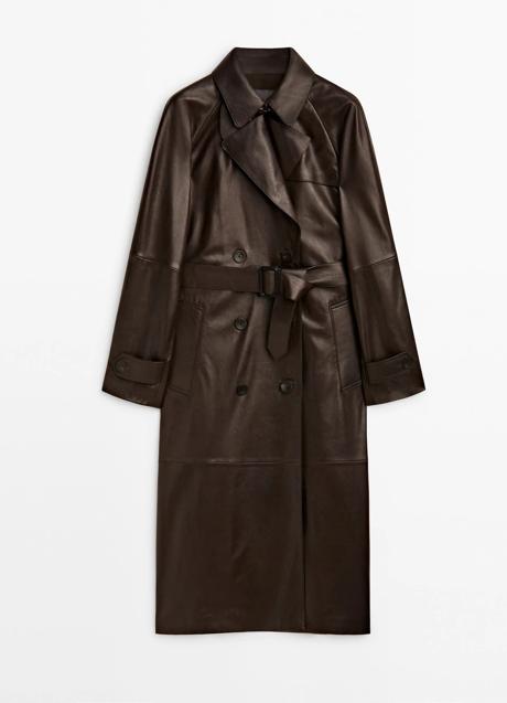 Imagen - Gabardina marrón de Massimo Dutti, 399 euros.