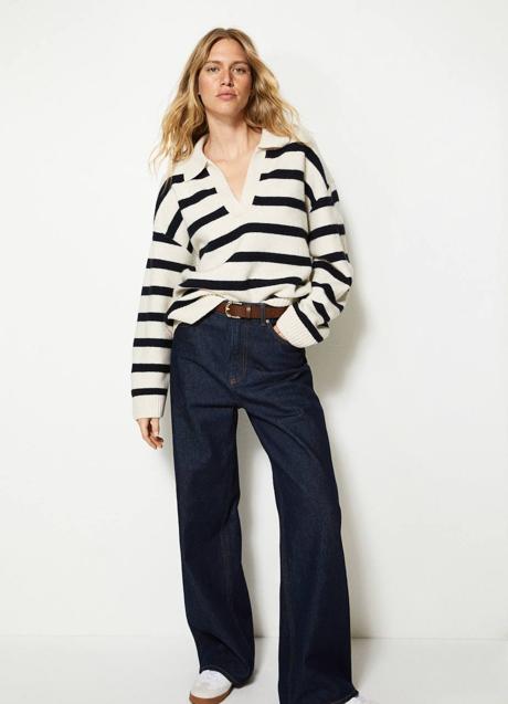 Imagen - Jersey de rayas tipo polo