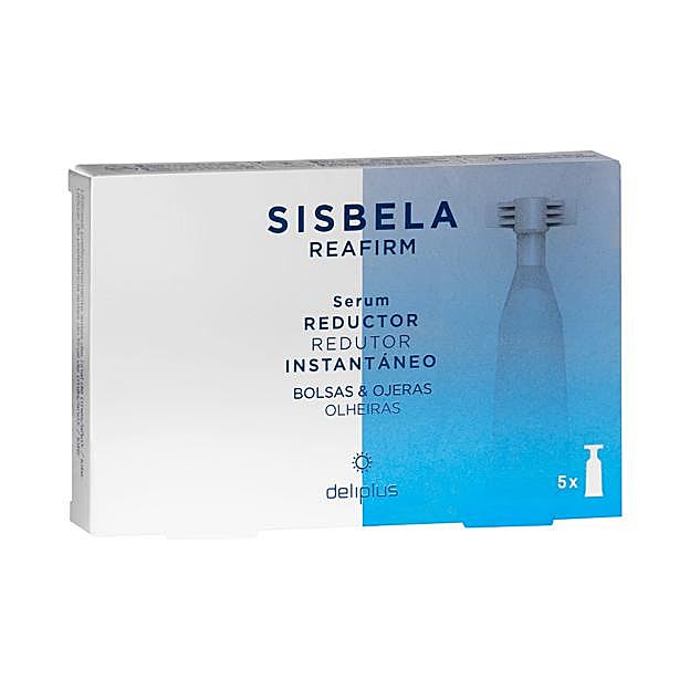 El Sérum reductor instantáneo de bolsas y ojeras Sisbela Reafirm de la marca Deliplus.