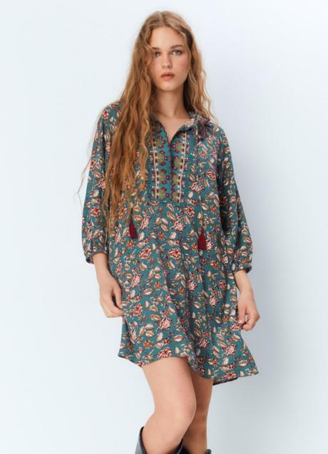 Imagen - Vestido con estampado de flores de Sfera (29,95 euros)
