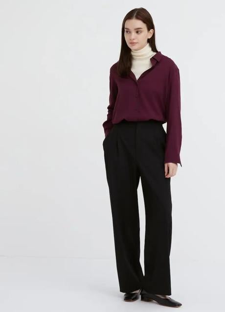 Imagen - Pantalones vaqueros wide leg de Uniqlo, 34,90 euros.