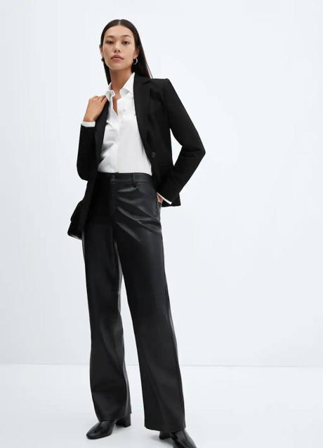 Imagen - Pantalón negro efecto piel