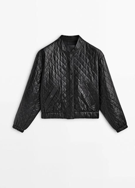 Imagen - Chaqueta de piel de napa de Massimo Dutti (249 euros)