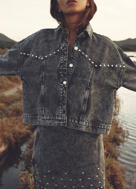 Imagen - Conjunto vaquero con tachuelas viral