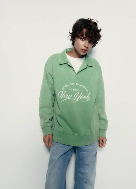 Imagen - Sudadera con cuello polo