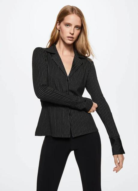 Imagen - Camisa estampada con raya diplomática