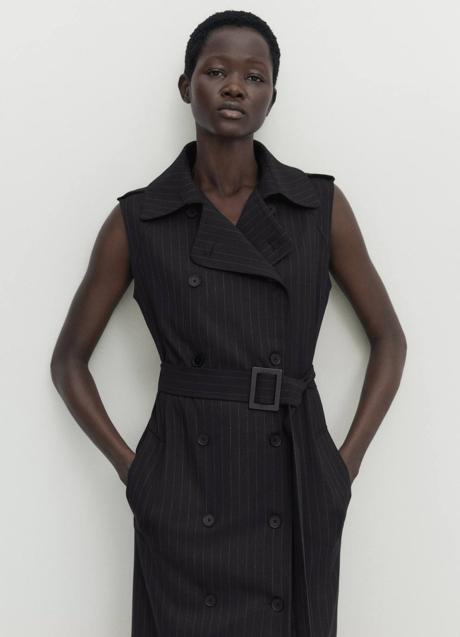 Imagen - Chaleco trench con raya diplomática