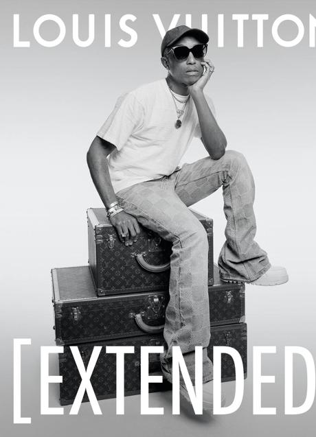 Imagen - Pharrell Williams posa para anunciar su participación en el pódcast de Louis Vuitton.