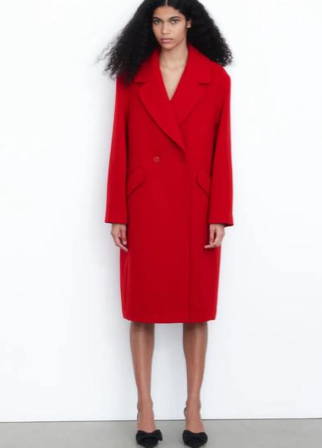 Imagen - Abrigo rojo de H&M (59,99 euros)