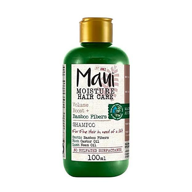 Champú con Fibras de Bambú de Maui Moisture.