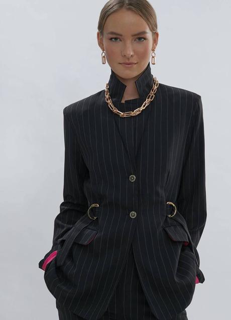 Imagen - Americana con raya diplomática y hebillas