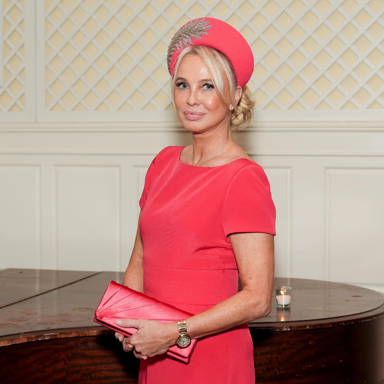 Corinna Larsen en el evento celebrado por la Asamblea de naciones Unidas. 