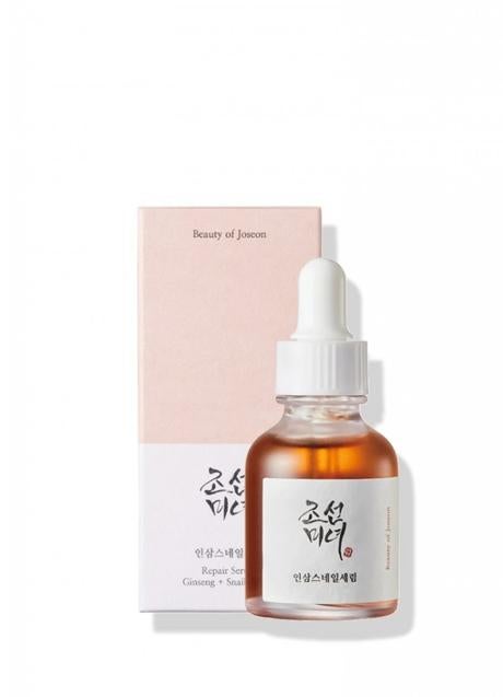 Imagen - Beauty Of Joseon Repair Serum Ginseng Snail Mucin (disponible en Koss).