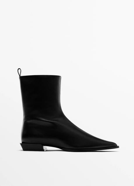 Imagen - Botín negro de Massimo Dutti (159 euros)