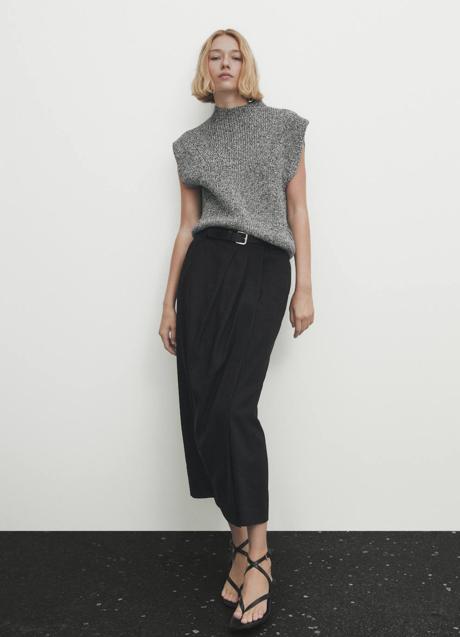 Imagen - Chaleco de cuello alto oversize