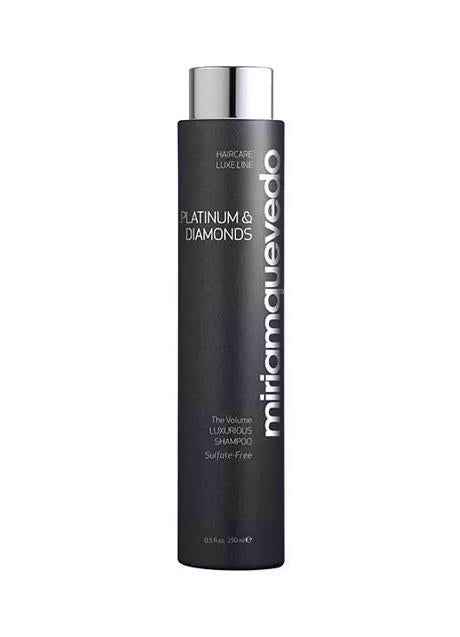 Imagen - The Volume Luxurious Shampoo de la línea Platinum & Diamonds de Miriam Quevedo.
