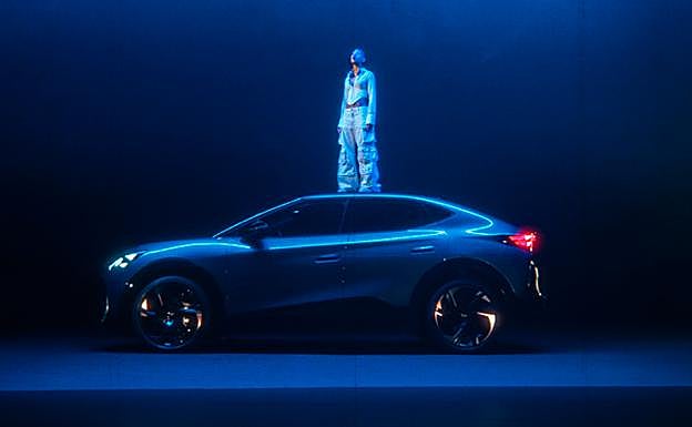 Seguir la luz: la iluminacón juega un papel fundamental en el diseño del nuevo CUPRA Tavascán.