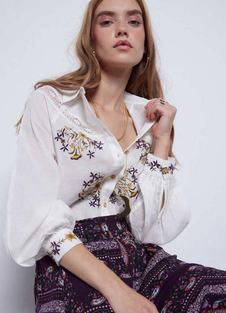 Imagen - Blusa bonita con bordados