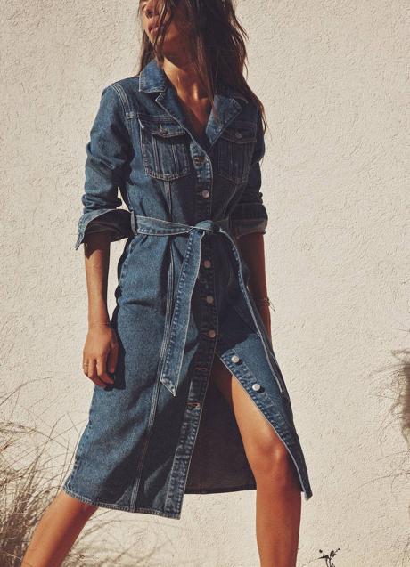 Imagen - Vestido vaquero midi