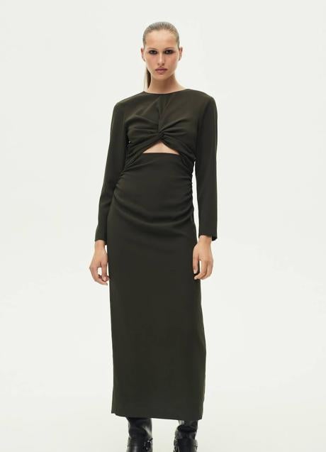 Imagen - Vestido midi cut-out