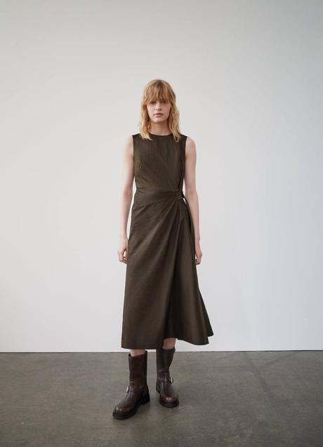 Imagen - Vestido midi cruzado