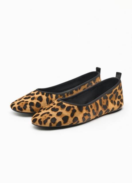 Imagen - Bailarinas con estampado animal de Zara (39,99 euros)