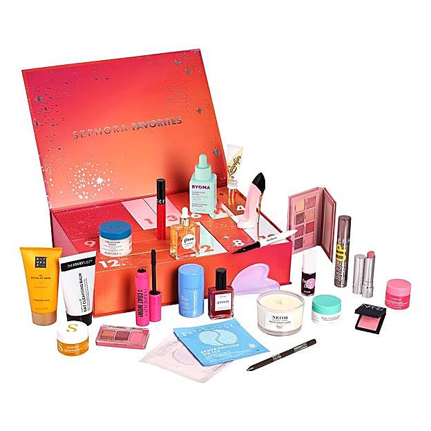 Calendario de Adviento Sephora Favorites. Precio: 149,99 euros