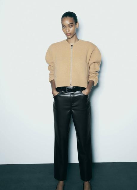 Imagen - Pantalones de cuero mom