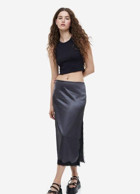 Imagen - Falda lencera básica