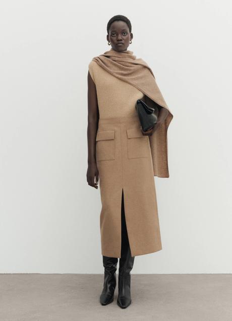 Imagen - Falda con bolsillos de Massimo Dutti (69,99 euros)