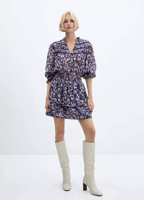 Imagen - Vestido corto con floral print