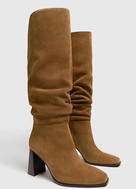 Imagen - Botas de serraje arrugadas