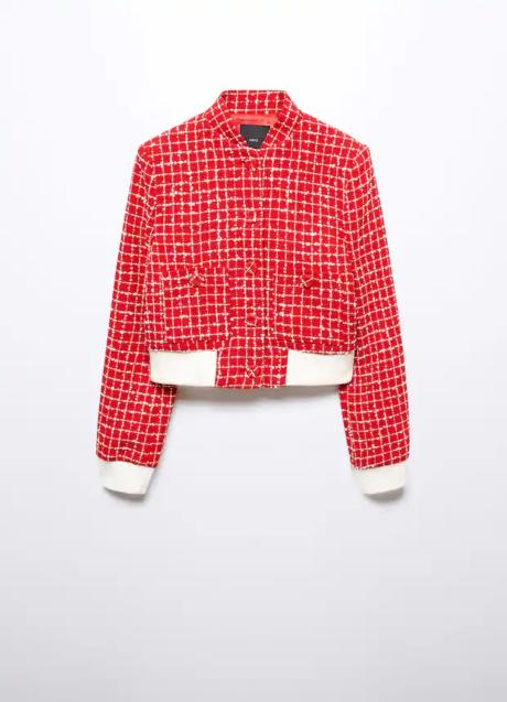 Imagen - Chaqueta de tweed de Mango (69,99 euros)