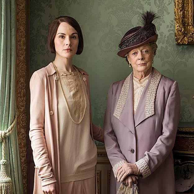 Michelle Dockery y Maggie Smith en una imagen de Downton Abbey. 