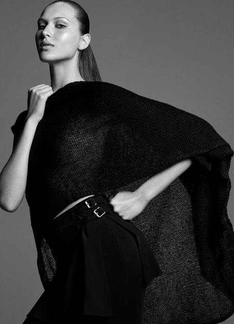 Imagen - Chal de punto asimétrico