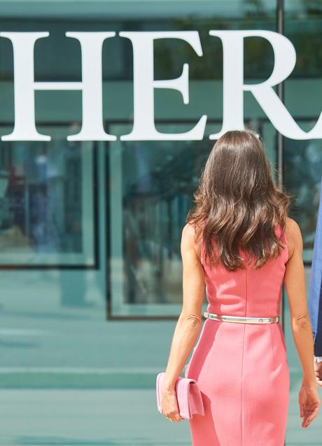 Imagen - La reina Letizia en el 125 aniversario del Heraldo de Aragón en 2020/José Gegúndez