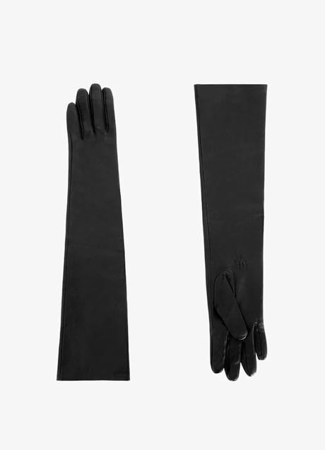 Imagen - Guantes largos de color negro de Mango, 39,99 euros.