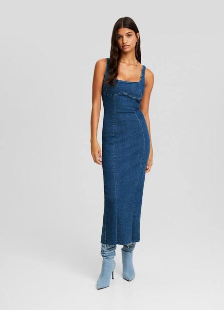 Imagen - Vestido vaquero corsetero