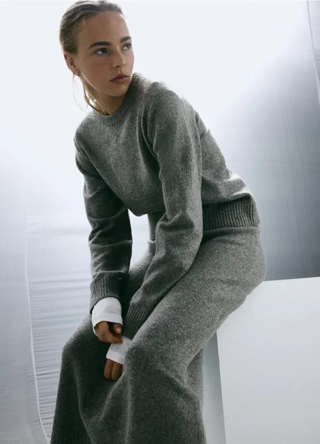 Imagen - Conjunto de punto, falda 29,99 euros y jersey 29,99 euros.