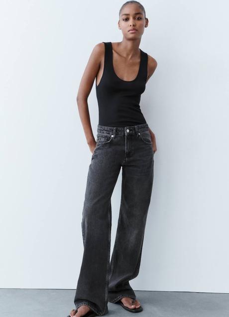 Imagen - Vaqueros oscuros wide leg
