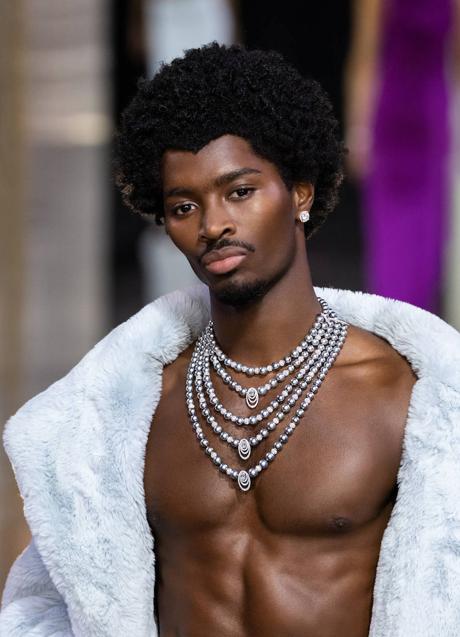 Imagen - Alton Mason desfilando para Messika.
