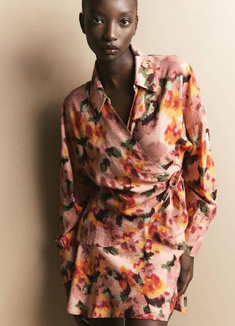 Imagen - Vestido de flores camisero