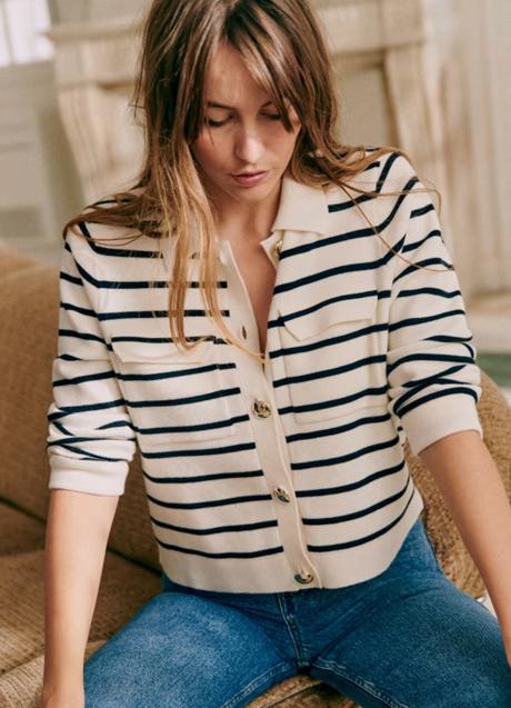 Imagen - Cárdigan de punto de Sézane. Foto: Sézane.