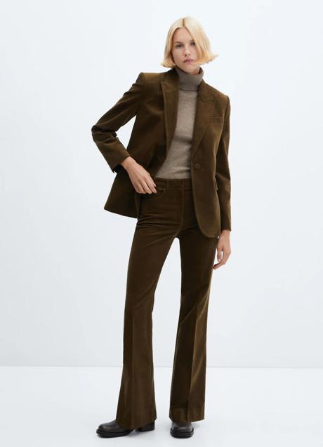 Imagen - Pantalón de terciopelo de Mango (39,99 euros)