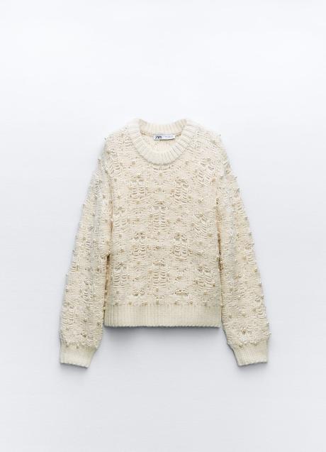 Imagen - Jersey blanco de Zara (39,99 euros)